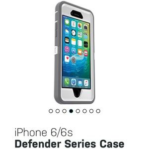 Otterbox New Grey and white iPhone 6 case